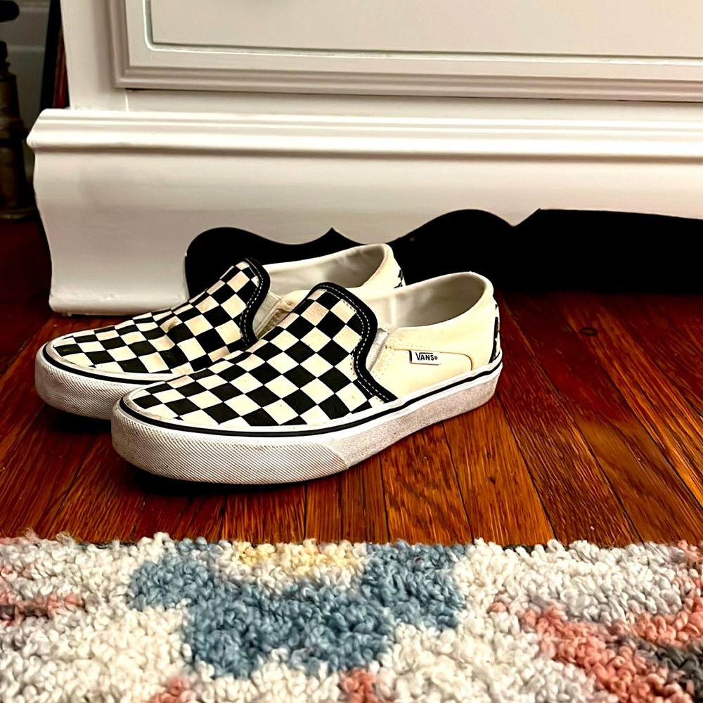 Checkered vans